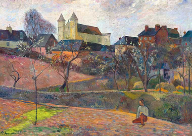 Gauguin Vue de Rouen