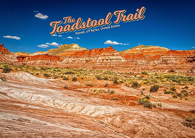 Toadstool Trail in Utah