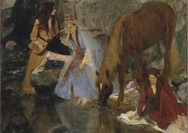 Portrait of Mlle Fiocre