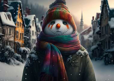 Snowman hates the cold