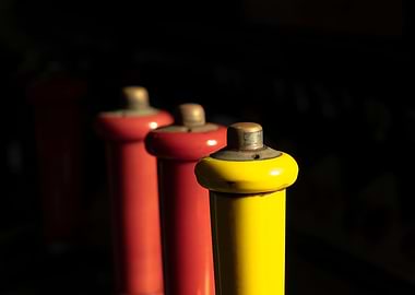 Railway switches line yell