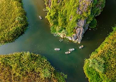 Aerial view of Lagoon