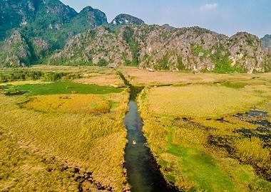 Aerial view of Lagoon