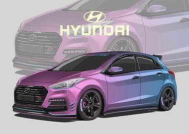 Hyundai I30 chameleon