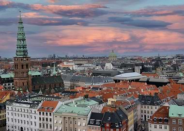 Golden hour Copenhagen