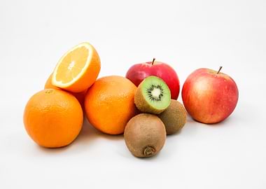 fruit apple orange kiwi