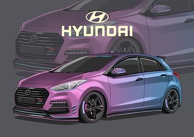 Hyundai I30 chameleon