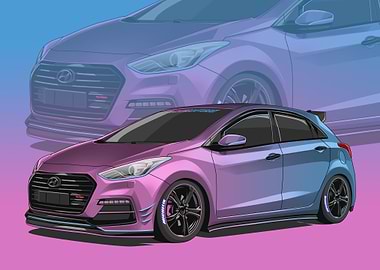 Hyundai I30 chameleon