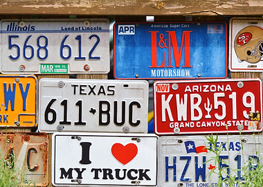 Number Plate Collection