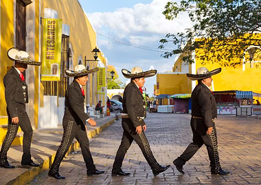 Mariachi crossing