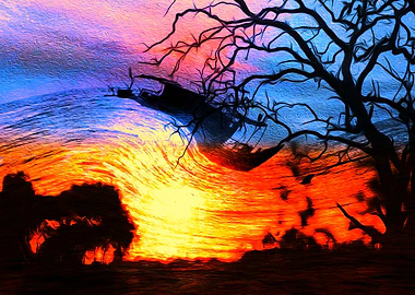 Bright Flowing Water