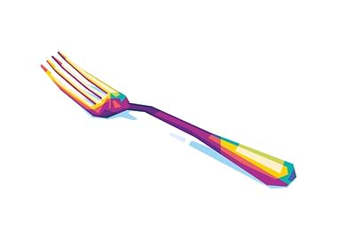 Fork Popart