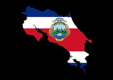Costa Rica map