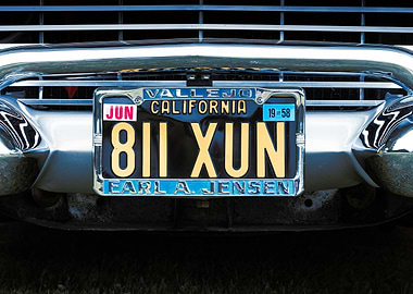 California number plates