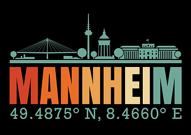 Mannheim skyline