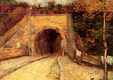 roadway with underpass