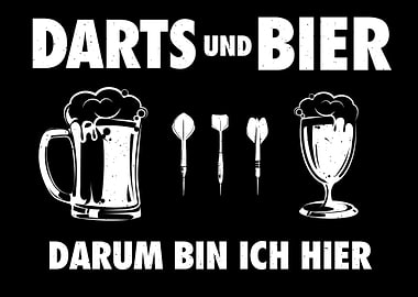 Darts und Bier Saufen