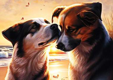 Love story Dog