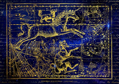 constellations in sky