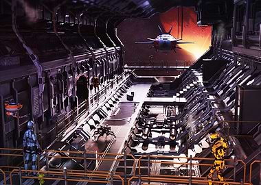 Arriving home from space