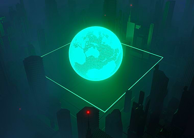 Futuristic Neon City