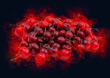 red cherries smoke