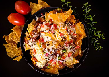 Nachos food Platter