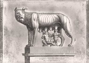 La Lupa capitolina di Roma