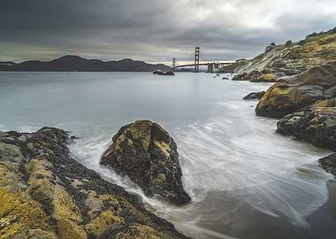 Sunrise at the Golden Gate
