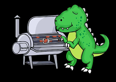 Dinosaur Grilling Barbecue