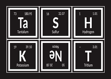 Tashkent Periodic Table