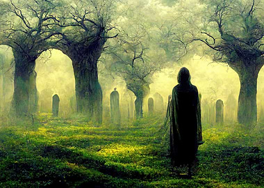 Alone among the dead