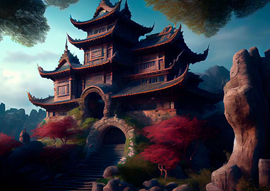 Asian Catle Landscapes