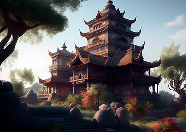 Asian Catle Landscapes