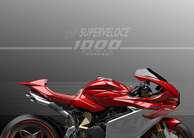 MV AGUSTA SUPERVELOCE ORO