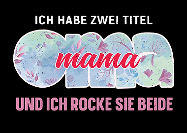 Oma Mama Muttertag