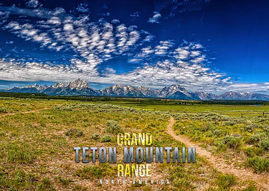 Grand Teton Mountain Range