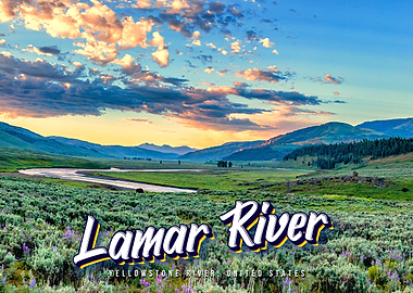 Lamar River Yellowstone