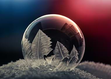 Frozen bubble