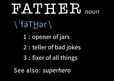 Father Dad Dictionary