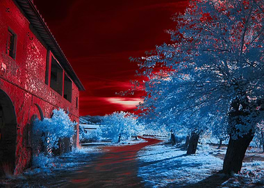 Ambience of nightfall