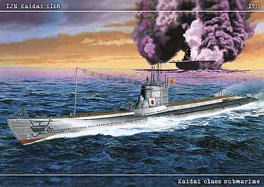 IJN Kaidai i168 Submarine