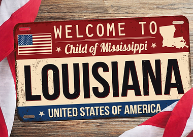 LOUISIANA PLATES