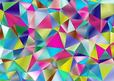 triangular abstract