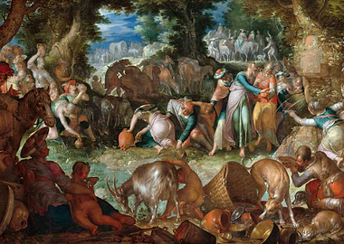 Moses Striking the Rock