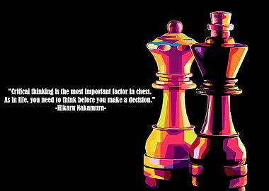 chess quotes pop art