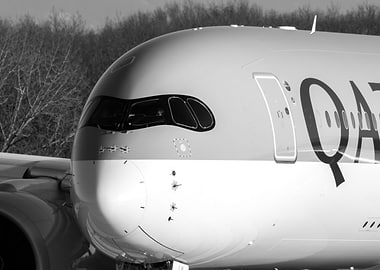 Qatar A350 outline