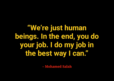 Mohamed salah quotes