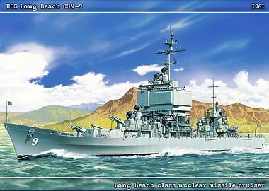 Long Beach CGN9 Cruiser