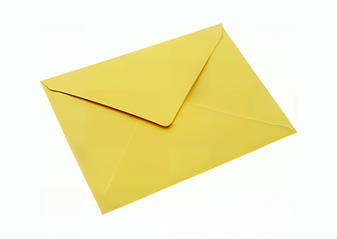Envelope letter yellow ill